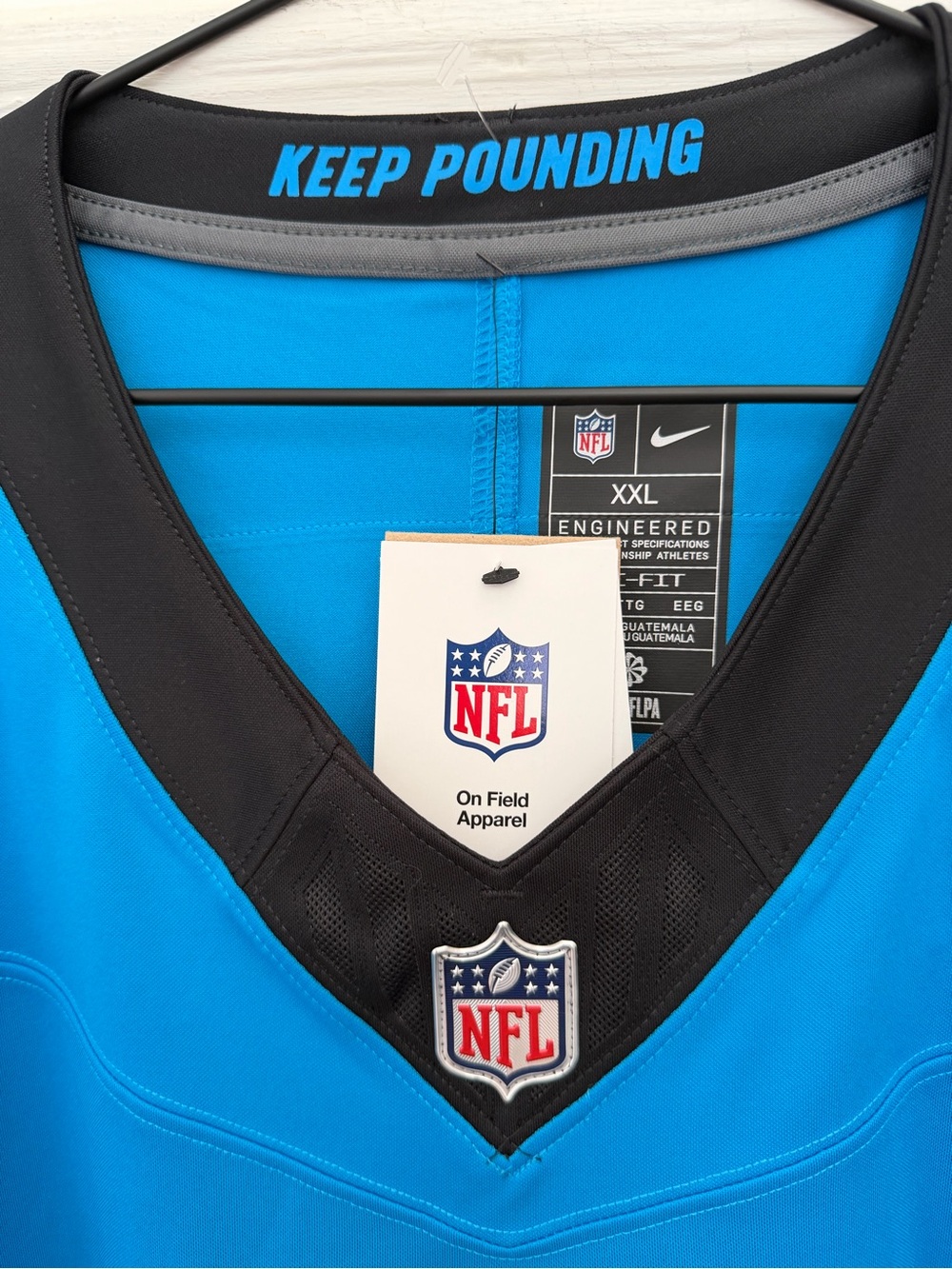 Bryce Young Carolina Panthers Men's Nike Dri-FIT NFL Limited Jersey Sz XXL 175$ - Picture 5 of 12